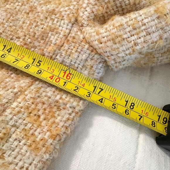 NWT ASTR The Label Lindsay Cropped Jacket YELLOW Sz SMALL $124‎ MSRP - Picture 7 of 11